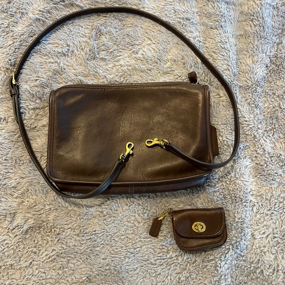 Coach Brown Leather Bag